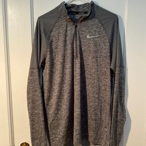 Nike running mens dri fit 1/4 zip